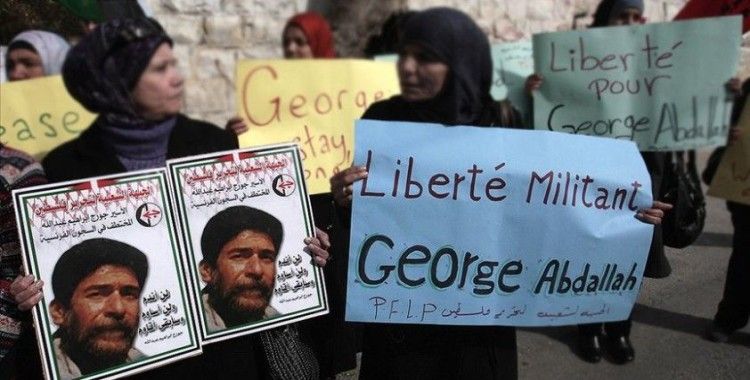 'Fransa'nın en eski mahkumu' Lübnanlı George Abdullah cezası bitmesine rağmen parmaklıklar ardında