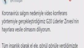 Cumhurbaşkanı Erdoğan’dan G20 zirvesi paylaşımı