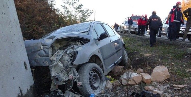 Zonguldak'ta feci kaza: 1'i bebek 2 ölü, 2 yaralı