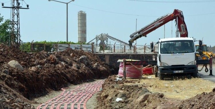 Diyarbakır'ın merkez ilçelerine 23 milyon liralık şebeke yatırımı
