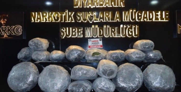 Diyarbakır’da dev uyuşturucu operasyonu