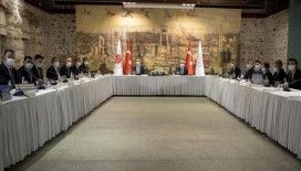 Bakan Elvan ve Gül, TÜSİAD yönetimiyle bir araya geldi