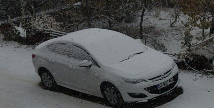  Bitlis’e mevsimin ilk karı yağdı