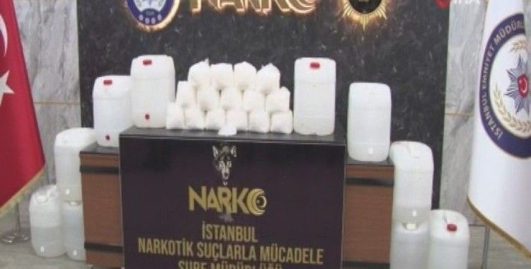  İstanbul’da dev uyuşturucu operasyonu: Rekor miktarda metamfetamin ele geçirildi