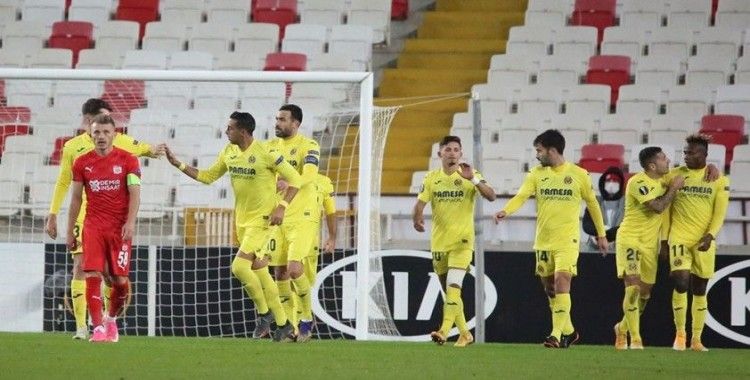 Sivasspor, sahasında Villarreal’e 1-0 mağlup oldu