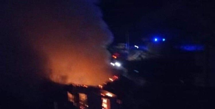 Trabzon'da yangın: 1 ölü