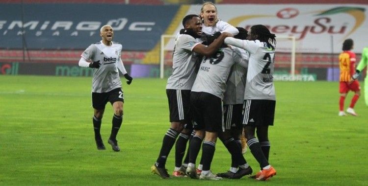 Süper Lig: Kayserispor: 0 - Beşiktaş: 2 (Maç sonucu)
