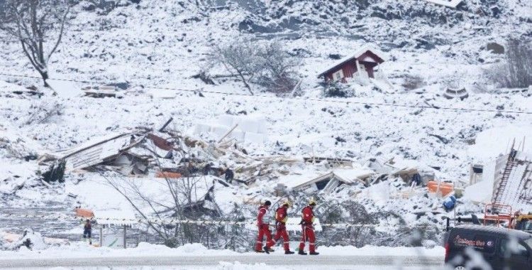 Norveç’teki heyelanda hayatını kaybedenlerin sayısı 5’e yükseldi
