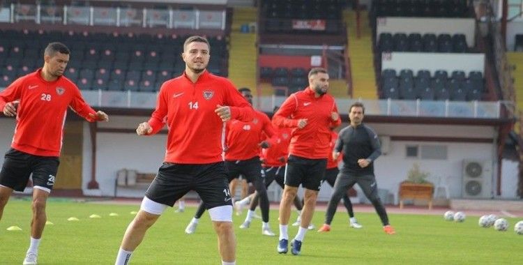 Hatayspor, Gençlerbirliği maçının hazırlıklarını tamamladı