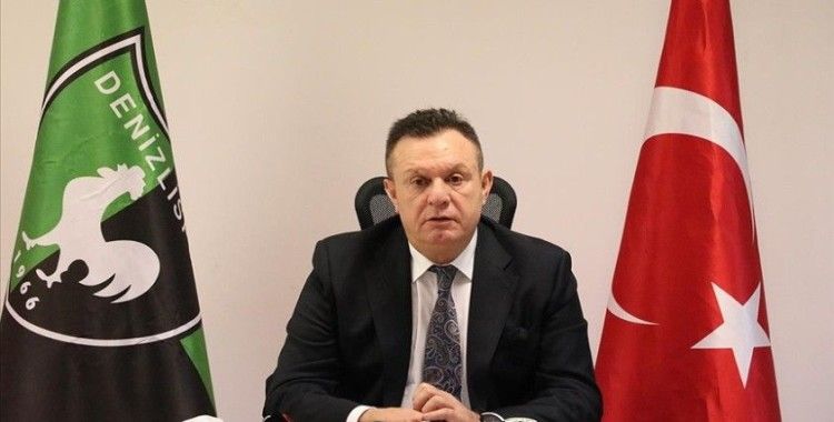 Denizlispor Başkanı Çetin: Görevimizi layıkıyla yerine getirmeye devam edeceğiz