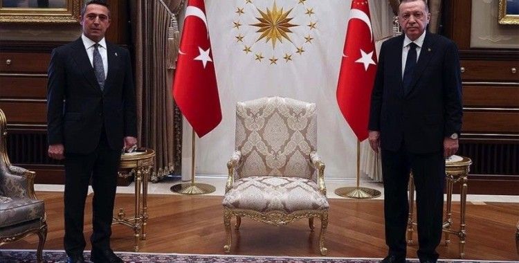Cumhurbaşkanı Erdoğan, Fenerbahçe Spor Kulübü Başkanı Koç'u kabul etti