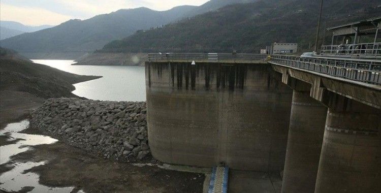 Kocaeli'deki Yuvacık Barajı'nın su seviyesi yüzde 14'e düştü