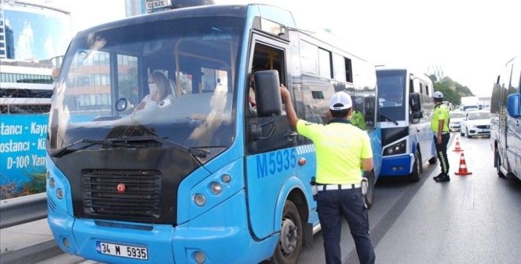 İstanbul'da hatlı minibüsler en çok trafik kural ihlalinden ceza aldı