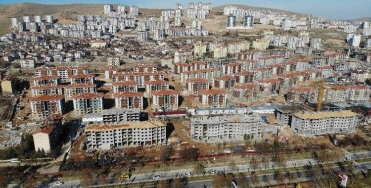 Elazığ'da deprem sonrası yapılan konutlar 100 bin kişiye sıcak yuva olacak