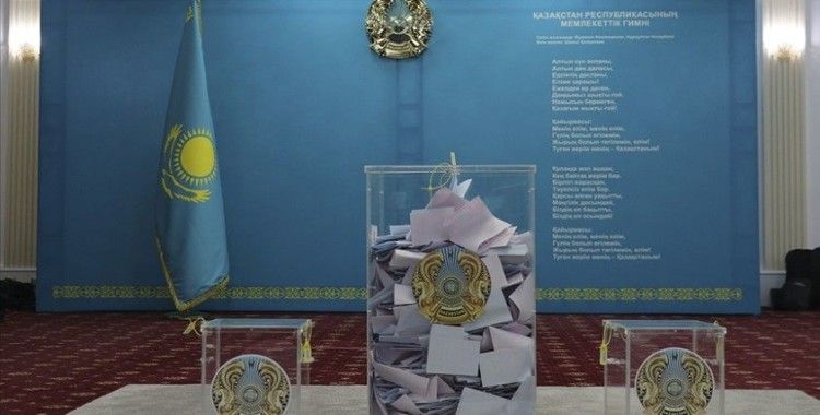 Kazakistan'da sandık çıkış anketine göre iktidar partisi Nur Otan önde