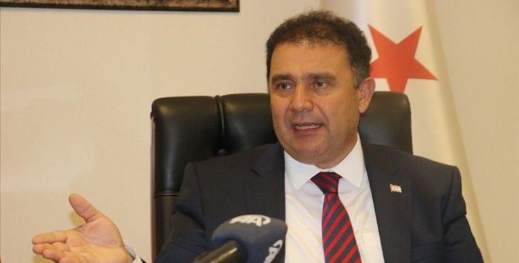 KKTC Başbakanı Saner'den BM'ye 'Anastasiadis'i iki devletli çözüm konusunda cesaretlendirme' çağrısı