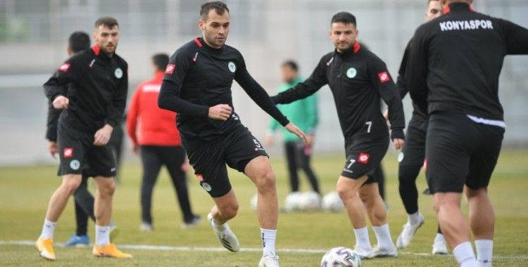 Konyaspor, Gaziantep maçı hazırlıklarını tamamladı
