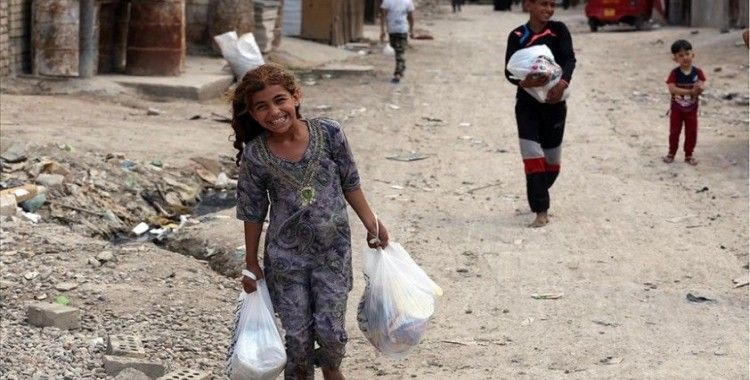 Irak'ta yaklaşık 3 milyon insan günlük temel gıdaya ulaşamıyor