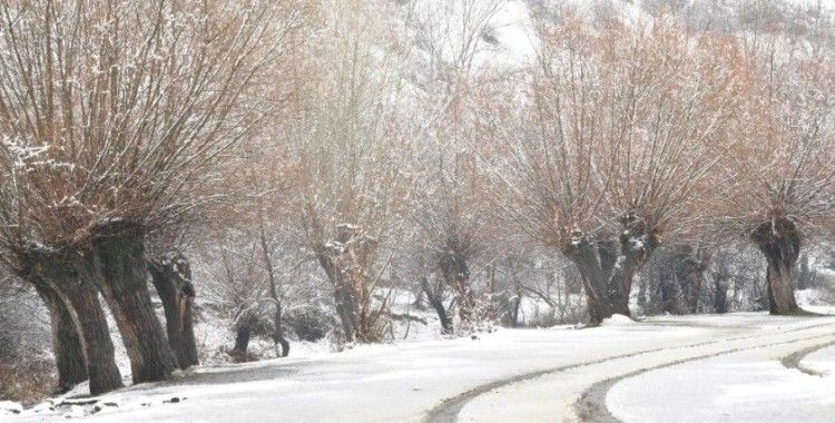 Ankara’da kar kartpostallık görüntüler oluşturdu