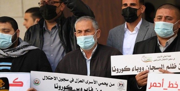 İsrail hapishanelerindeki Filistinlilere yönelik 'kasıtlı tıbbi ihmal' protesto edildi