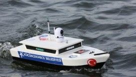 İnsansız su üstü kurtarma aracının test sürüşleri başladı