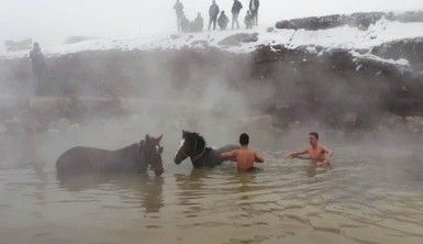 Budaklı Kaplıcası fotoğrafçıların akınına uğruyor