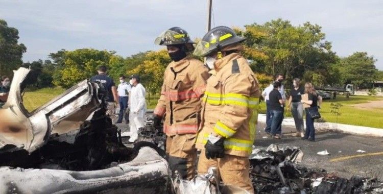 Paraguay'da askeri uçak düştü: 7 ölü, 1 yaralı