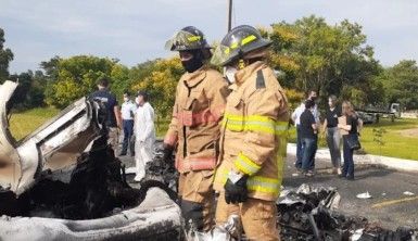 Paraguay'da askeri uçak düştü