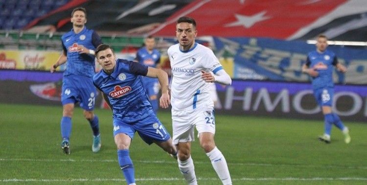 Süper Lig: Çaykur Rizespor: 0 – BB Erzurumspor: 0 (İlk yarı)