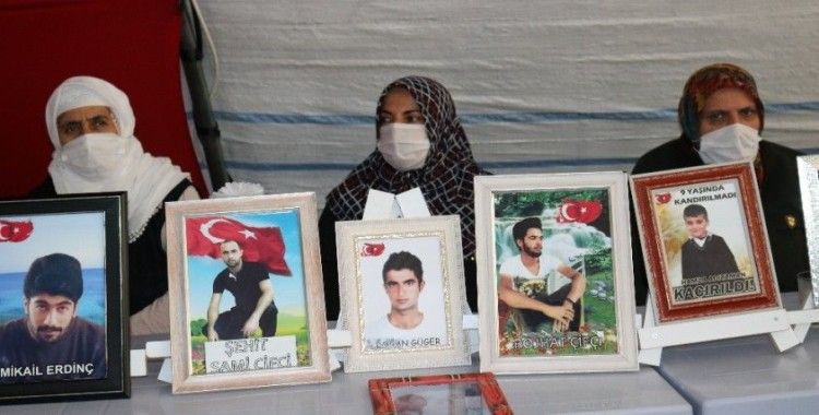 HDP önündeki aileler, PKK’nın hain saldırısına rağmen evlat nöbetini kararlılıkla sürdürüyor