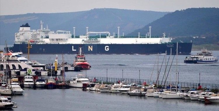 Cezayir'den yola çıkan LNG gemisi 21 Şubat'ta Türkiye'ye ulaşacak