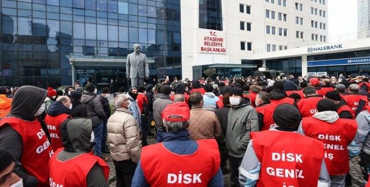 Ataşehir Belediyesine grev kararı asıldı