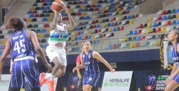 Kadınlar Basketbol Süper Ligi: İzmit Belediyespor: 96 - Hatay BŞB: 97
