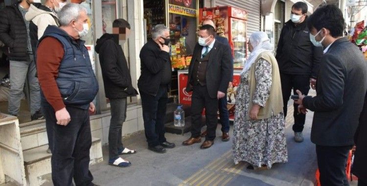 Başkan Beyoğlu'ndan hasta gence tedavi sözü