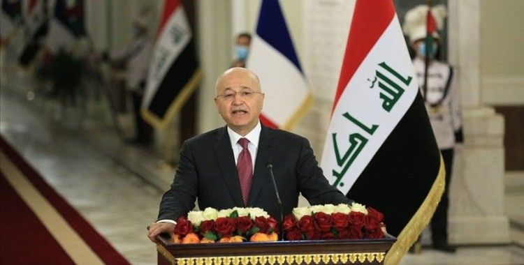 Irak Cumhurbaşkanı Salih: Irak ve ABD hükümetleri, ülkede kalıcı olarak yabancı güçlerin varlığını istemiyor
