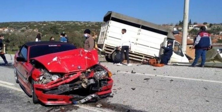 Yatağan'da trafik kazası: 2 yaralı
