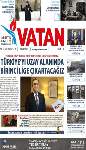 GüzelVatan E-Gazete - Mart 2021
