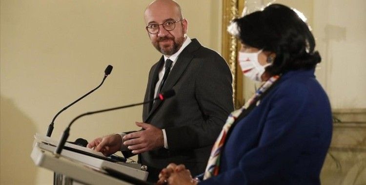 AB Konseyi Başkanı Michel: AB, Gürcistan'ın egemenliğini ve toprak bütünlüğünü korumak istiyor