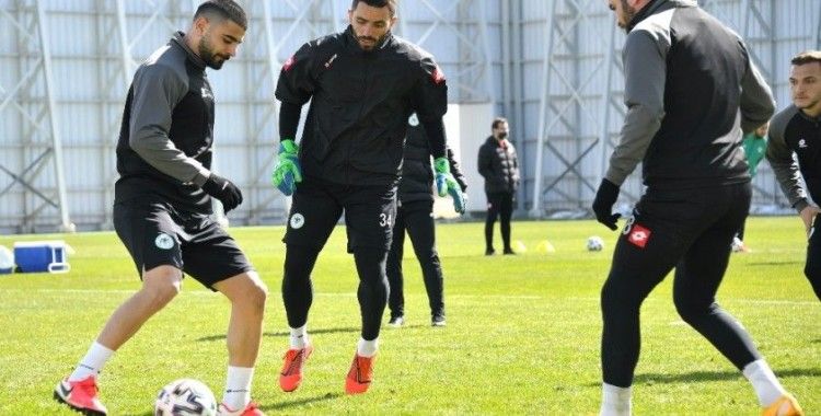 Konyaspor, M. Başakşehir maçı hazırlıklarını tamamladı