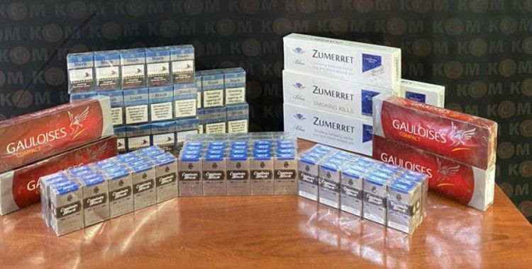 Gaziantep'te 15 bin paket kaçak sigara ele geçirildi
