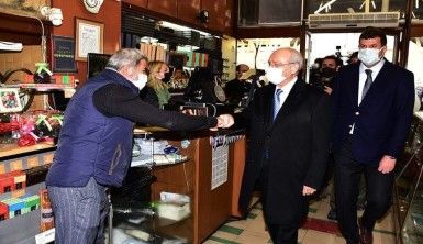 CHP Genel Başkanı Kılıçdaroğlu'ndan Kadıköy turu