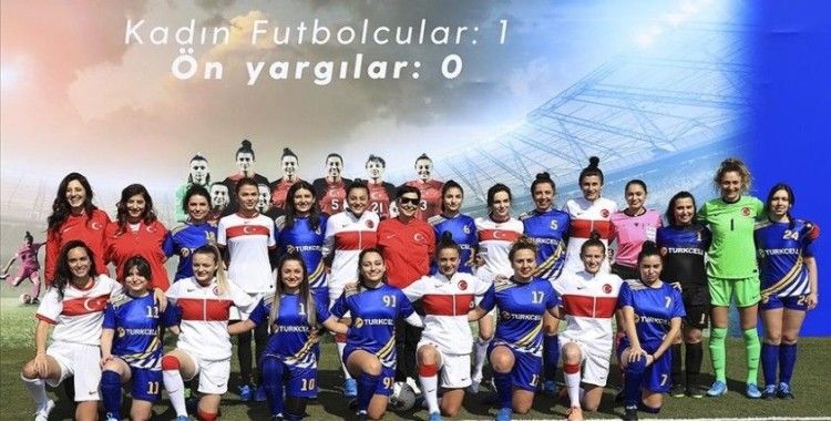 TFF ile Turkcell, 8 Mart Dünya Kadınlar Günü nedeniyle gösteri maçı düzenledi