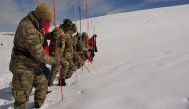 Çığ bölgesindeki canlar güvenlik korucularına emanet