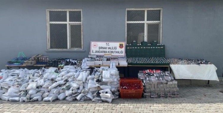 Şırnak'ta kaçakçılık operasyonu: 57 gözaltı