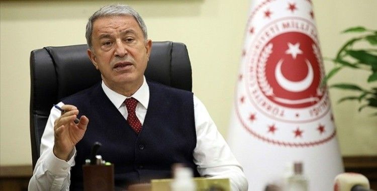 Milli Savunma Bakanı Hulusi Akar'dan, 18 Mart Şehitler Günü Töreni'nde teröre karşı ortak irade vurgusu