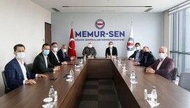 Bakan Selçuk'tan Memur-Sen'e ziyaret