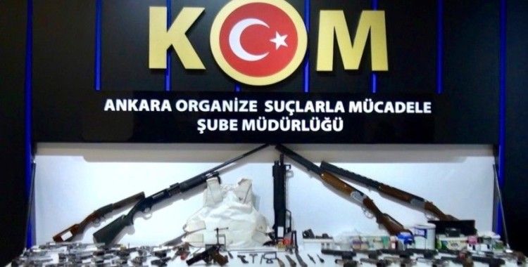 Ankara merkezli silah kaçakçılığı operasyonu: 8 gözaltı