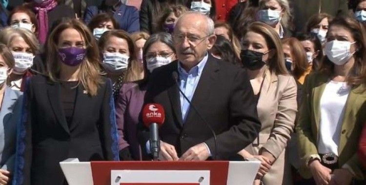 Kılıçdaroğlu: Kadınlar Cumhuriyet tarihinin en önemli eylemlerini gerçekleştiriyor