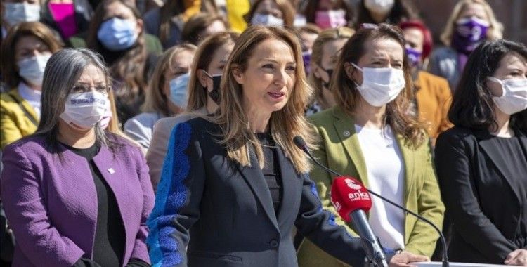 CHP'li kadınlar, İstanbul Sözleşmesi'nin fesih kararının iptali için Danıştaya başvurdu