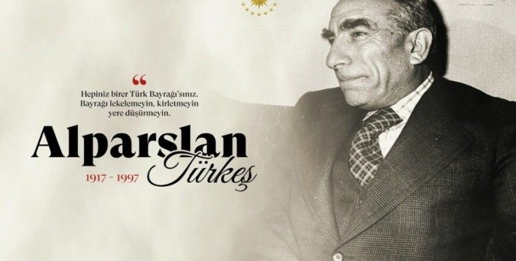 Cumhurbaşkanı Erdoğan, vefatının 24’üncü yılında Alparslan Türkeş’i andı